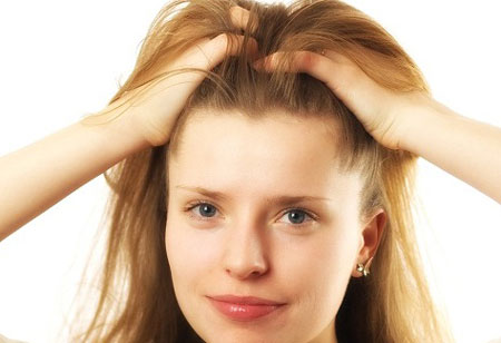 Массаж головы против выпадения волос